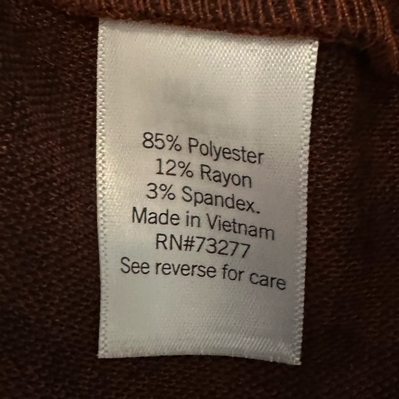 Nine West Brown & Black Animal print Sleeveless Dress Size S - Picture 8 of 8